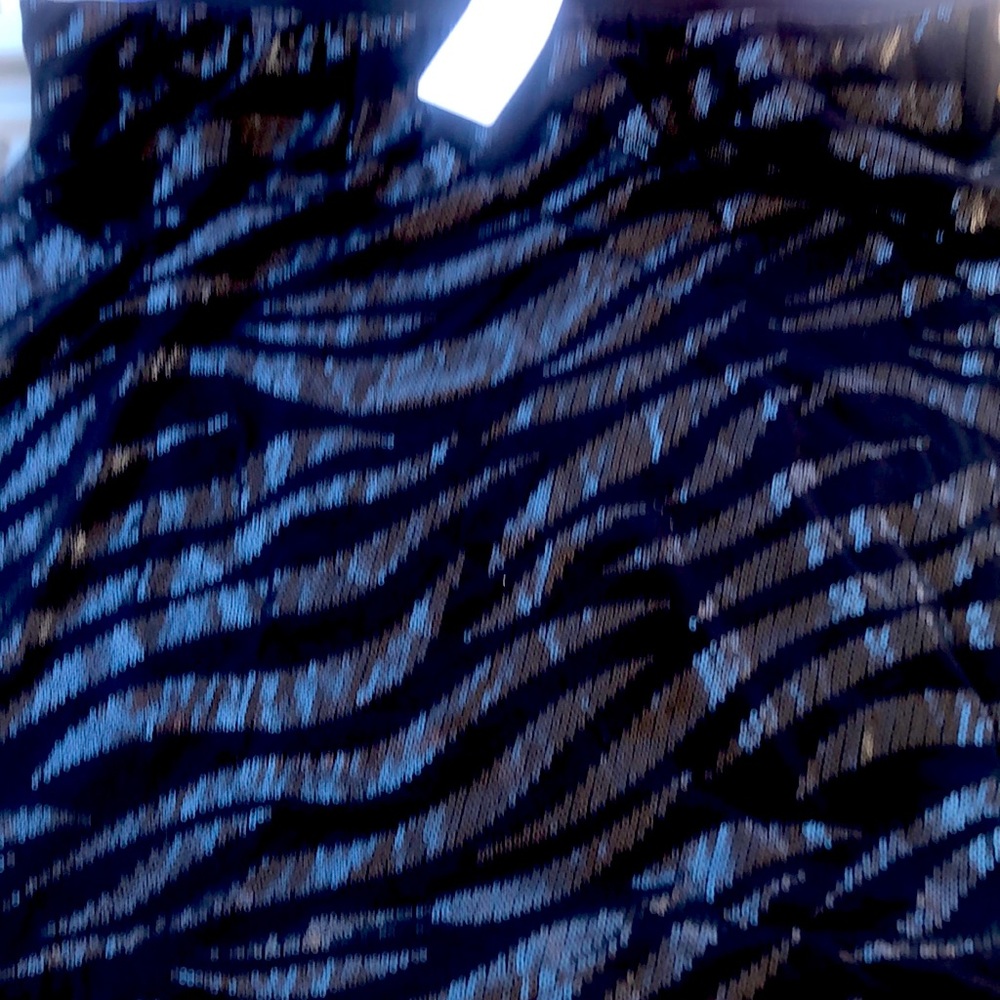 NWT Black sequined mini skirt